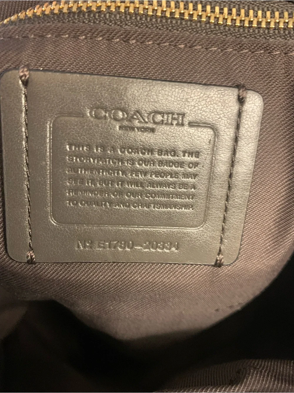 Coach Edie Shoulder Bag in Chestnut and Light Gold EUC.